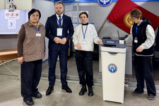 Poslanik u Predstavničkom domu PSBiH i zamjenik predsjedavajućeg Delegacije  PSBiH u PSOSCE-a Albin Muslić učestvovao u međunarodnoj misiji posmatranja prijevremenih parlamentarnih izbora u Kirgistanu